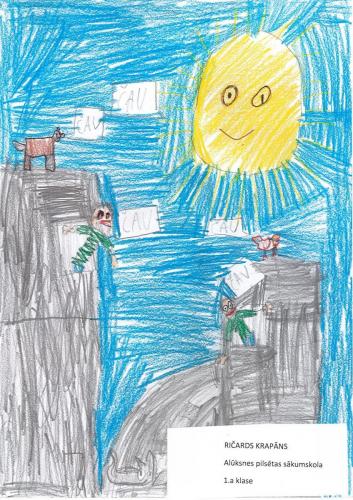 Alūksnes pilsētas sākumskola 1 a. (skolotāja Maija) Ričards