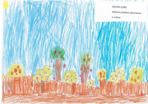 Alūksnes pilsētas sākumskola 1 a. (skolotāja Maija) Deivids