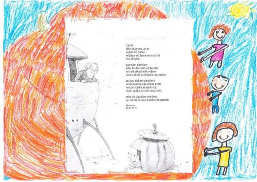 Alūksnes novada vidusskola 2. klase (skolotāja Esēnija) Annija