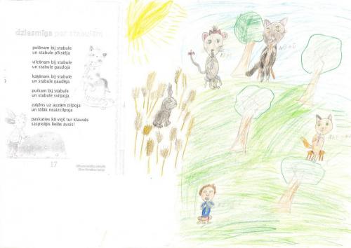 Alūksnes novada vidusskola 2. klase (skolotāja Esēnija) Ariana