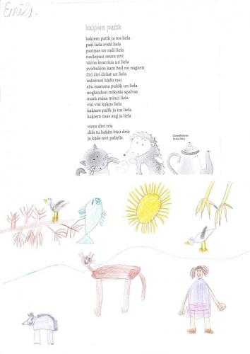 Alūksnes novada vidusskola 2. klase (skolotāja Esēnija) Emīls