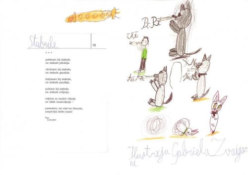 Alūksnes novada vidusskola 2. klase (skolotāja Esēnija) Gabriela