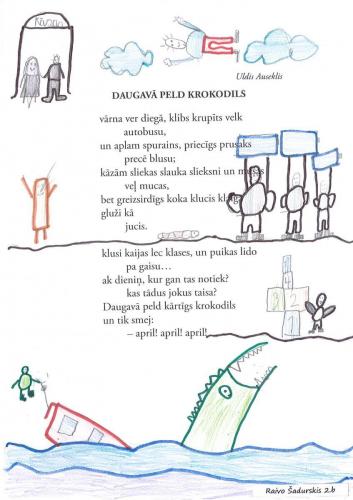 Alūksnes pilsētas sākumskola 2 b. (skolotāja Solvita) Raivo-Šadurskis