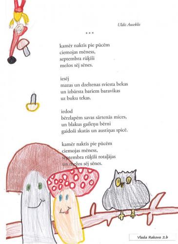 Alūksnes pilsētas sākumskola 2 b. (skolotāja Solvita) Vlada-Rakova